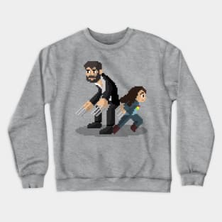 Logan Pixel Art Crewneck Sweatshirt